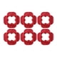 thumbnail image 1 of Herramienta espaciadora de cubierta 4 en 1, multitamaño, ligera, profesional, fácil de usar, suministros Rojo 6 piezas, 1 of 8