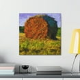 thumbnail image 3 of Hay Bales in Bloom - Canvas, 3 of 10