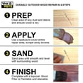 thumbnail image 3 of Relleno para madera Van Votz, impermeable, 500 ml, para uso exterior, 3 of 7