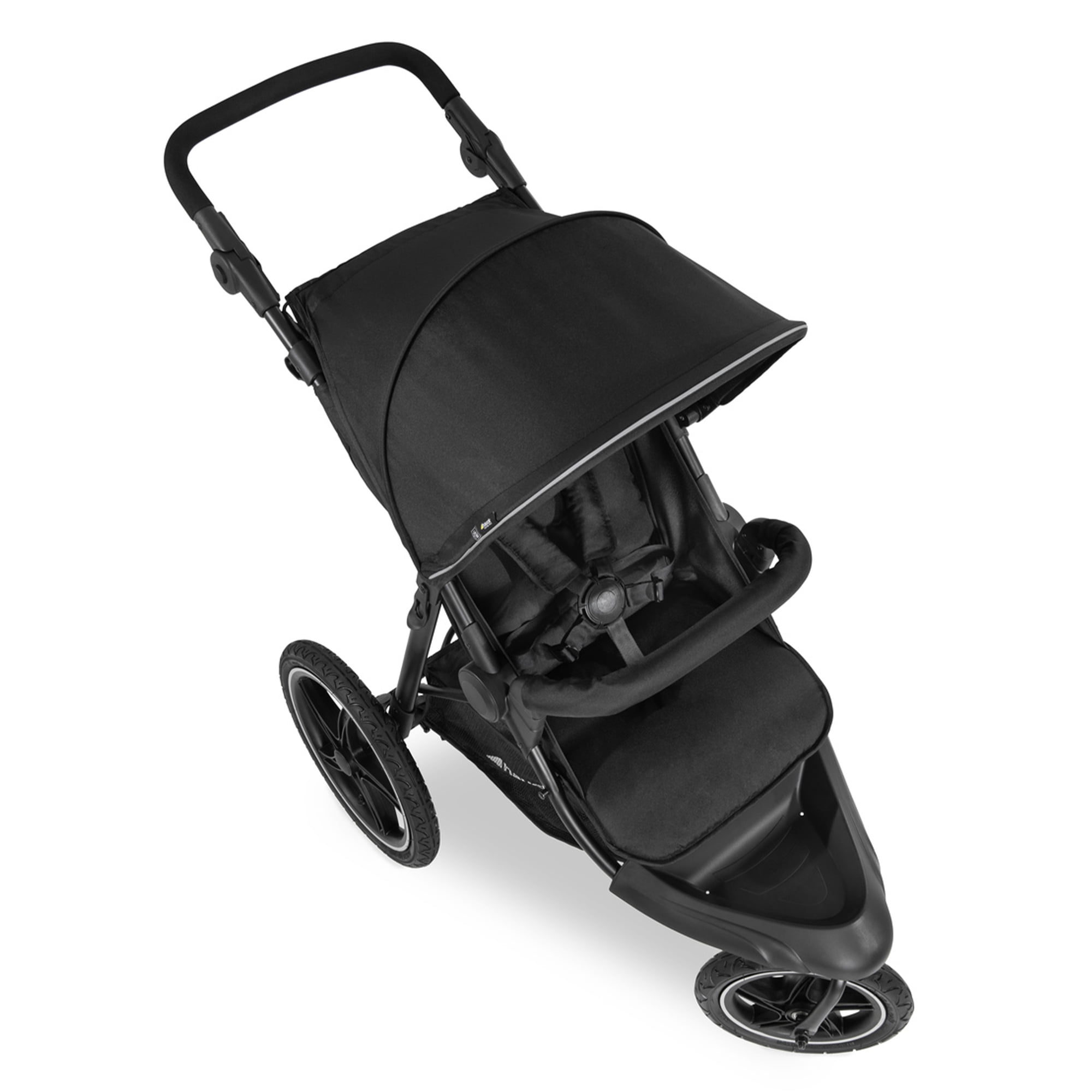 Hauck Silla de Paseo, Runner 2, desde Nacimiento hasta 25 kg, 3 Ruedas  Neumáticas Grandes, Carrito Bebe, Reclinable, Protección UV 50+, Altura  Ajustable, Plegable : : Bebé