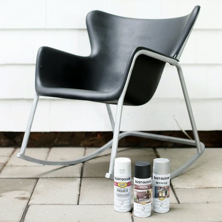 Rust-Oleum Black Satin Spray Paint 400ml Painter's Touch – Sprayster