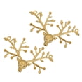thumbnail image 6 of EHJRE 2 Pcs Animal Christmas Deer Head Pendants DIY Jewelry Handmade Accessories, 6 of 8