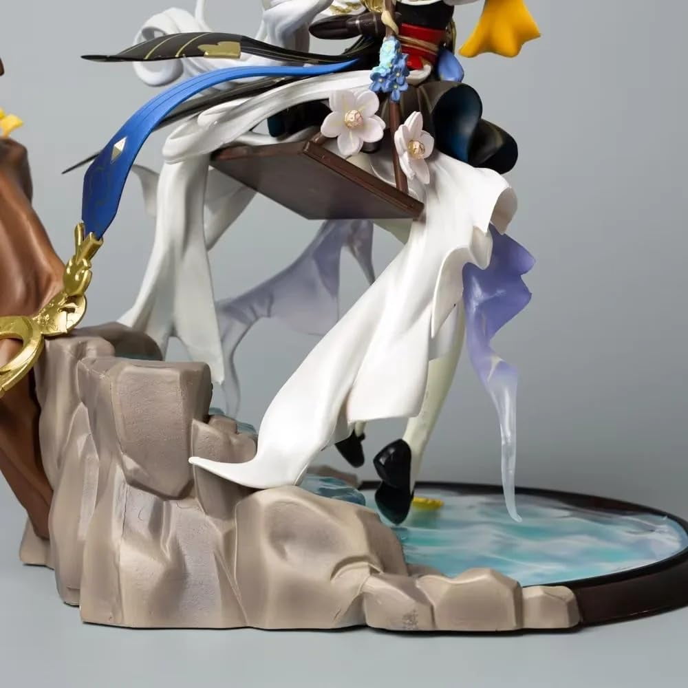 Honkai Impact 3 Theresa Figure Tree Stump Swing Theresa Apocalypse Action Figures 28cm/11inch PVC Characters Handicrafts Souvenirs for Anime Fans Gifts