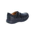 thumbnail image 3 of Zapato Niño Escolar Mini Vic Velcro Vestir Formal Gala negro 25.5, 3 of 6