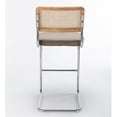 thumbnail image 2 of Pemberly Row Contemporary Bar Height Stools - (Set of 2) in Gray, 2 of 7