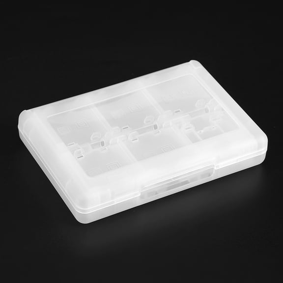 28 in 1 PP Plastic Game Card Case Cartridge Storage Box for Nintendo 3DS DSL DSI LL White