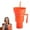 Orange, variant on Snack Cup with Straw ,2 in 1 Cup Combo for Drink Snack Bowl, Leakproof Portable Travel Snack Cup, Color Changing Stadium Cups for Adults, Girls, Kids, Boys(Sky Blue)