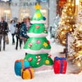 thumbnail image 4 of Gymax 6ft Inflatable Christmas Tree Indoor Outdoor Decoration w/ 3 Gift Boxes, 4 of 9