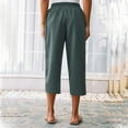 thumbnail image 5 of Neewe Womens Pants Elastic Waist Lightweight Palazzo Pants for Women Casual Lounge Wide Leg Pants Woman, 5 of 5