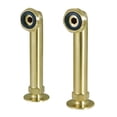 thumbnail image 1 of Aqua Vintage AE6RS7 6-Inch Deck Mount Riser for Leg Tub Filler  Brushed Brass, 1 of 2