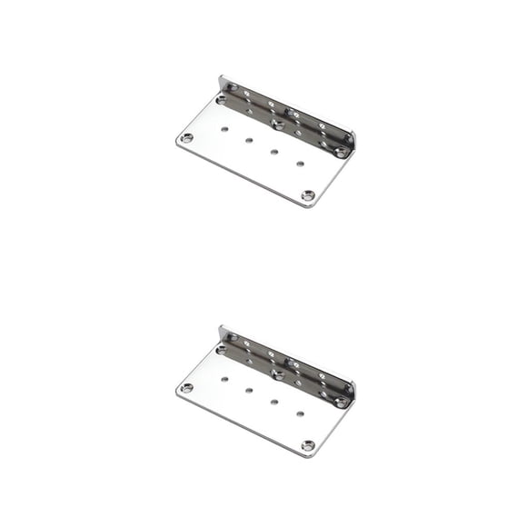 Greeniant Guitar Bridge Baseplate Plate Elaborate Stable Universal Manual Replacing Accessories Parts Part Bass Metal Replacement Plata 2piezas Greeniant CBP470804