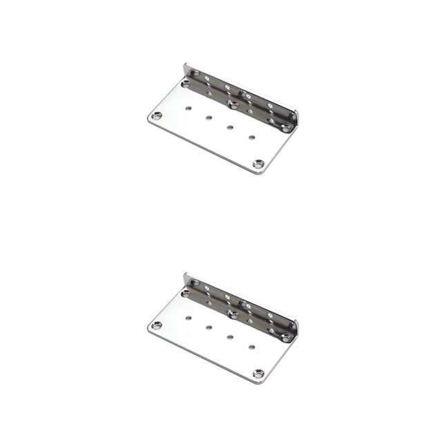 Greeniant Guitar Bridge Baseplate Plate Elaborate Stable Universal Manual Replacing Accessories Parts Part Bass Metal Replacement Plata 2piezas Greeniant CBP470804