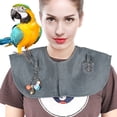 thumbnail image 3 of 19.3x12.2in Durable Thicken Cloth,  Stand Shoulder Cape,  Training Shoulder Cape, For Bird, 3 of 8