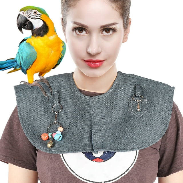 Training Shoulder Cape, Parrots Shawl, With On Both Sides, Stand Shoulder Cape, For Kennel Workers Bird