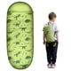 thumbnail image 2 of RIOYALO Saco de dormir de dinosaurio que brilla en la oscuridad para niños, camping, senderismo, lavable a máquina, duradero, impermeable, ligero, bolsa de dormir y mochila, juego de regalo de 2 pieza, 2 of 5