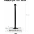 thumbnail image 3 of Kitchen Countertop Paper Towel Holder Roll Tissue Dispenser Rack, 3 of 4