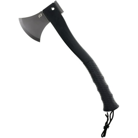 Schrade 1182501 Bedrock 3Cr13 Blade Black Textured Grip Camp Axe