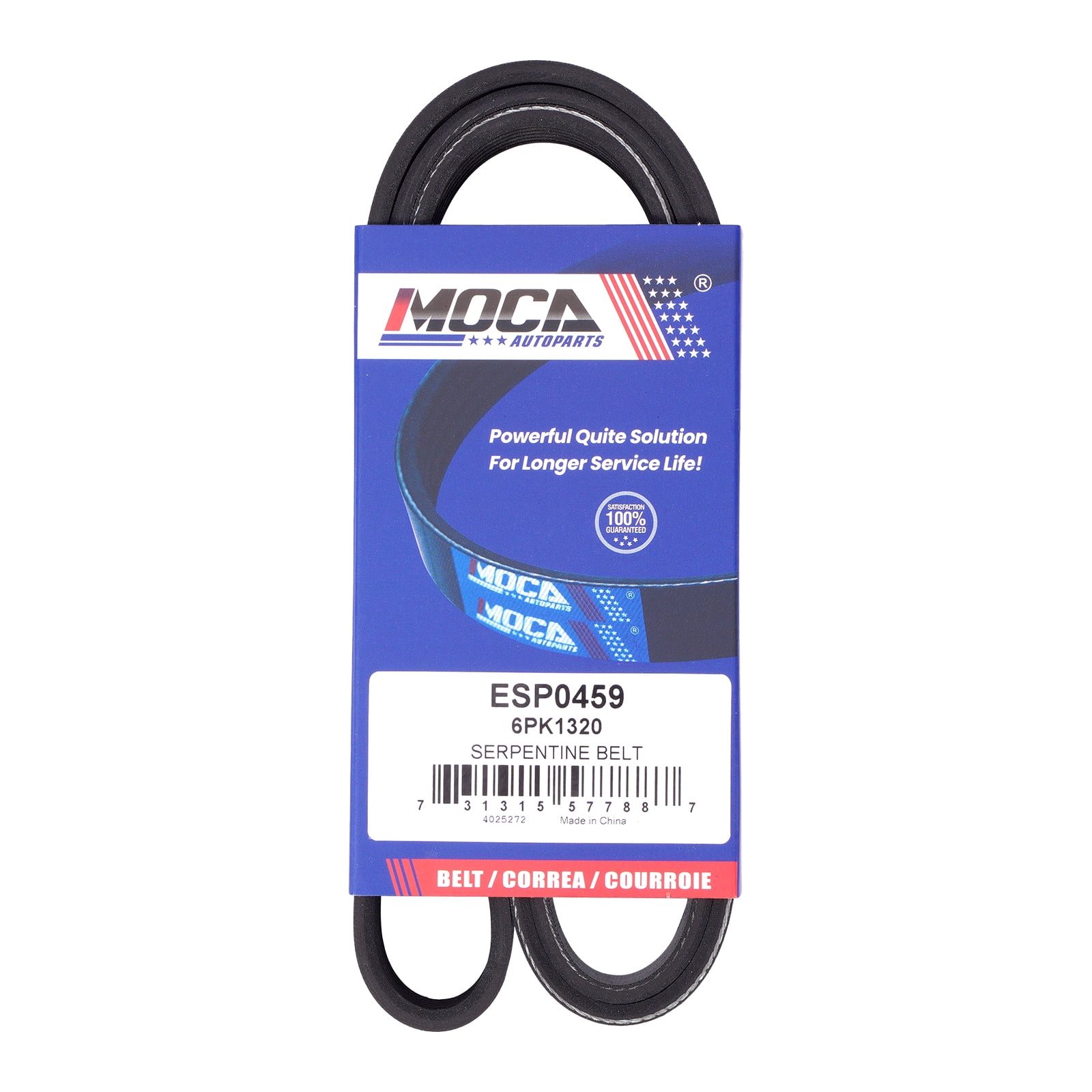 MOCA AUTOPARTS 6PK2200 Serpentine Belt for 01-09 Mazda B4000 4.0L