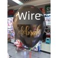 thumbnail image 4 of Pegatina de globo con forma de bola de onda, te amo, aniversario, día de San Valentín, decoración de boda, pegatina de globo con transferencia dorada, 4 of 6
