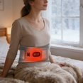 thumbnail image 3 of ERK Heating Vibration Massage Waist Belt Lumbar Support Back Heat Pad USBHeating, 3 of 3