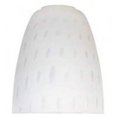 thumbnail image 1 of Access Lighting 933IT-WRD Rain Hand Blown Shade in White Raindrop, 1 of 1