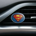 thumbnail image 2 of Superman Classic S Shield Logo Car Air Freshener Vent Clip, 2 of 4