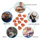 thumbnail image 4 of Púa de guitarra, 10 piezas Púa de guitarra de plástico Juego de púas de guitarra Púa de guitarra de plástico Funcionalidad de alta precisión, 4 of 8