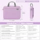 thumbnail image 2 of Funda para tablet MoKo de 9 a 11 pulgadas para iPad Air M3, color morado, 2 of 7