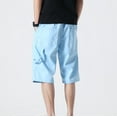 thumbnail image 3 of Giftesty Men Pants Clearance,Men's Classic Twill Relaxed Fit Casual Wear Pocket Shorts Pants, 3 of 7