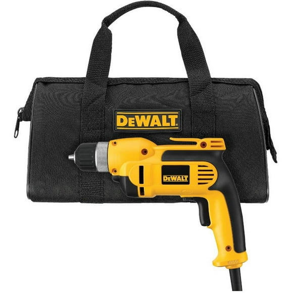 3/8" 8 Amp Variable Speed Reversing Corded Drill Kit