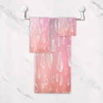 thumbnail image 5 of SKYSONIC 3 Pack Towel Valentine's Day Mother's Day Red Hearte Love Cotton Bath Towel Set (1 Bath Towel, 1 Hand Towel, 1 Washcloth) for Bathroom, Super Soft and Quick Dry Towels, 5 of 7