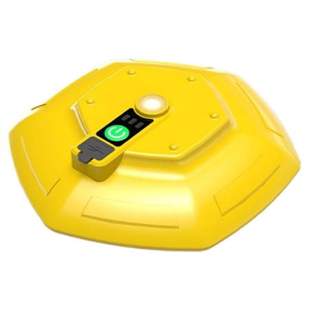 Floating Rechargeable Bubbler ABS Material Three Oxygen Output Modes Quiet Operation Portable Oxygen Pump for Kayak Shore Boat Fresh Salt Water Fishing Use