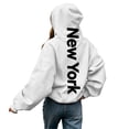 thumbnail image 5 of Vividxx Boys Hoodies Back Letter Print Pullover Hoodie Long Sleeve Hooded Sweatshirt Casual Soft Top For Kids For Fall Winter Preppy Clothes 9-10 Years, 5 of 8