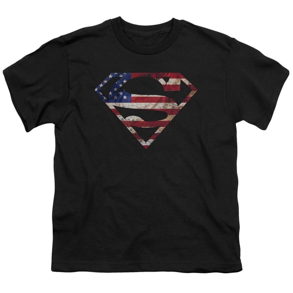 Superman - Super Patriot - Youth Short Sleeve Shirt - X-Large