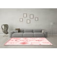 thumbnail image 3 of Ahgly Company Indoor Square Solid Red Modern Area Rugs, 7' Square, 3 of 4