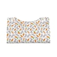 thumbnail image 4 of Lsque Cute Rabbit Printed Long Tissue Box Cover Holder, Facial Paper Organizer Dispenser,Triangle with Bottom Belt, PVC Leather Decorative Organizer, 4 of 9
