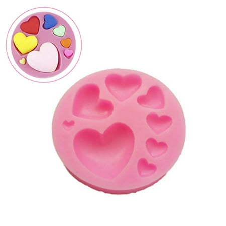 

Beforeyayn Cute Silicone Mold for DIY Chocolate Candy Pudding Gum Paste Cupcake Cake Topper Decoration Desserts Jelly Shots Handmade Ice Cream Ice Cube Crystal Soap Mould Fondant Mold