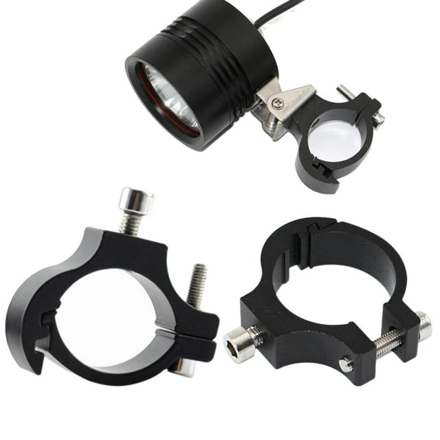 soporte para universal para faro de motocicleta, abrazadera para manilr, montaje de aleación de aluminio, conversión , duradero para Yotijar Soporte de luz para moto