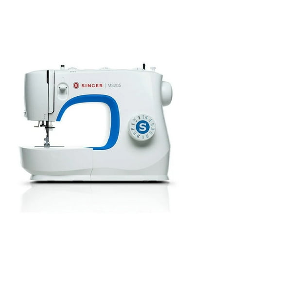 Máquina de Coser SINGER M3205 Blanca y Azul 127V M3205-SINGER