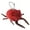 Color: Red, variant on Small Plush Doll for Bag Pendant Insect-Beetle Doll Lovely Plush Keychain Women Handbag Ornament Kids Backpack Decors