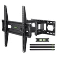 thumbnail image 1 of USX MOUNT Soporte de pared para TV para televisores de pantalla plana/LED/4K de 32 a 65 pulgadas de hasta 110 libras, soporte de TV de movimiento completo, soporte de TV giratorio/inclinable con brazo, 1 of 5