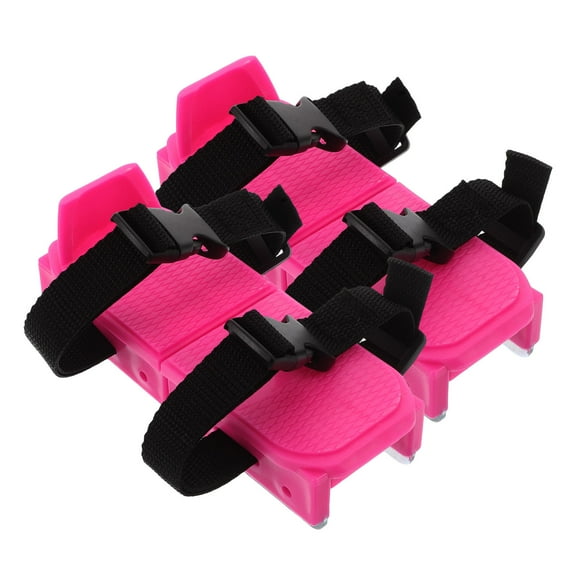 Raindrops 1 Pair Adjustable Ice Skates For Kids Beginner Winter Snow Skates Short Ski Shoes For Outdoor Snow Sports Mini Ski Skating Gear For Ice Snow