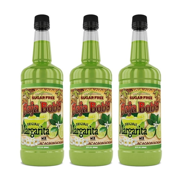 LZHF Original Sugar Free Margarita Mix 32oz Bottle - Sugar Free Cocktail Mixer - Keto Friendly - Low Calorie - Low Carb - Non-Alcoholic Mix (Pack of 3)