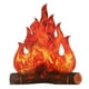 thumbnail image 1 of Fuego artificial, llama falsa, papel, hogar, césped al aire libre, escuela, fiesta de noche, 1 of 5