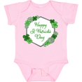 thumbnail image 3 of Inktastic Happy St. Patrick's Day Clovers Boys or Girls Baby Bodysuit, 3 of 5