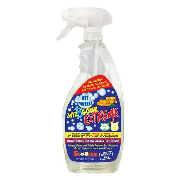 22 Ounce Wiz B Gone EXTREME Oxy Powered Stain and Odor Remover