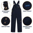 thumbnail image 5 of Bass Creek Outfitters Mens Overalls - Insulated Bib Overalls for Men Duck Canvas Mens Jumpsuit Bibs, 5 of 7