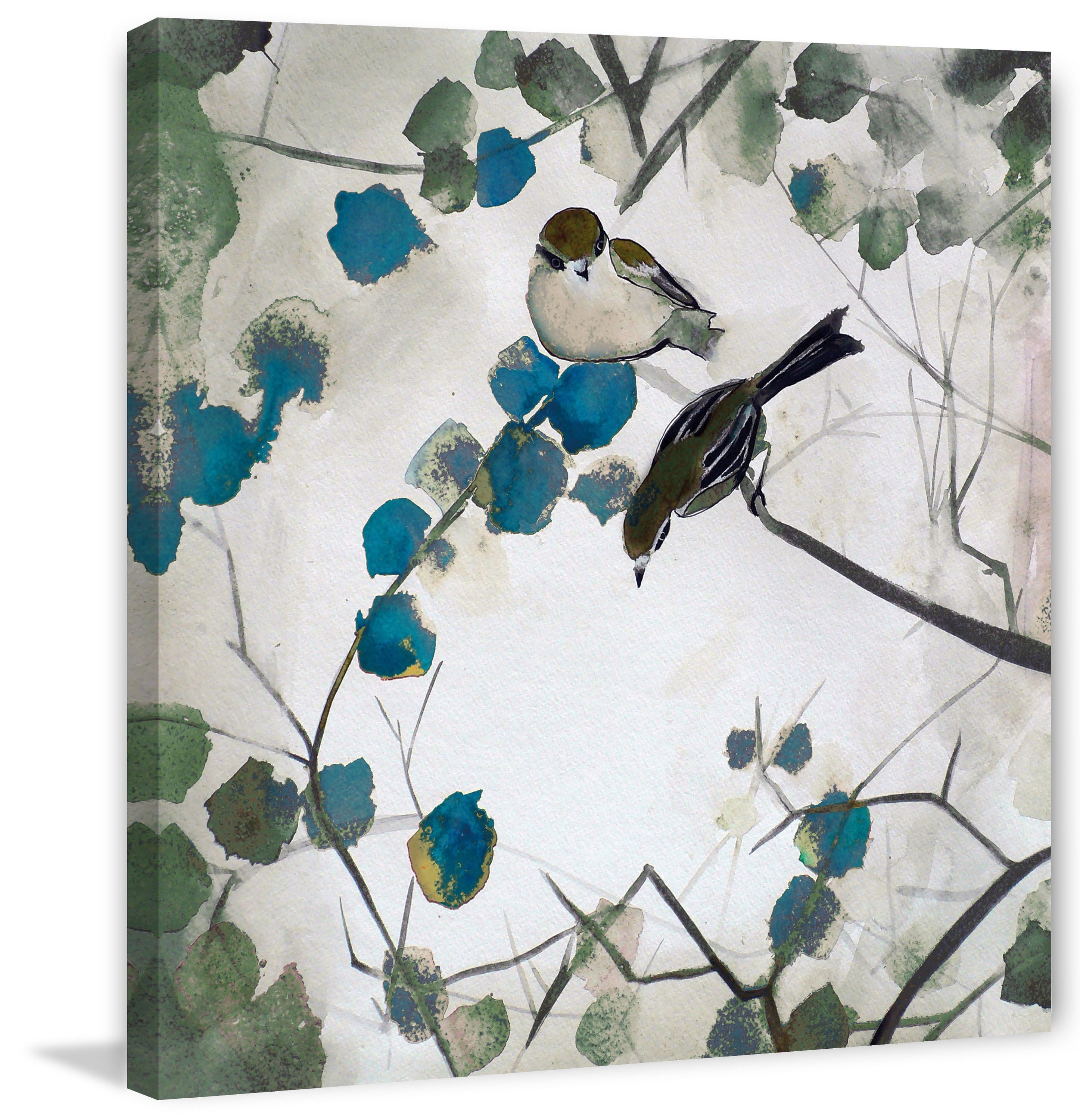 "Fall Cool" Painting Print on Wrapped Canvas