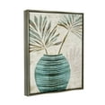 thumbnail image 4 of Stupell Industries Boho Plant Vase Botanical & Floral Painting Gray Floater Framed Canvas Art Print Wall Art, 25 x 31, 4 of 10