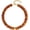 18MM Disc Bead-Brown, variant on BOOTOOL Women's Silver Beaded Necklace, 20MM Round Bead Chunky Choker, Adjustable Statement Jewelry Gift for Her